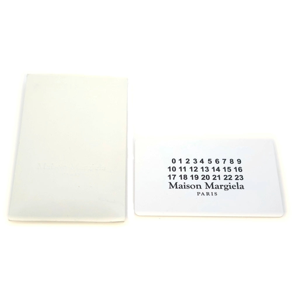 Maison Margiela 11(メゾンマルジェラ11) 5AC マイクロ チェーン ショルダーバッグ ハンドバッグ ブラック レザー