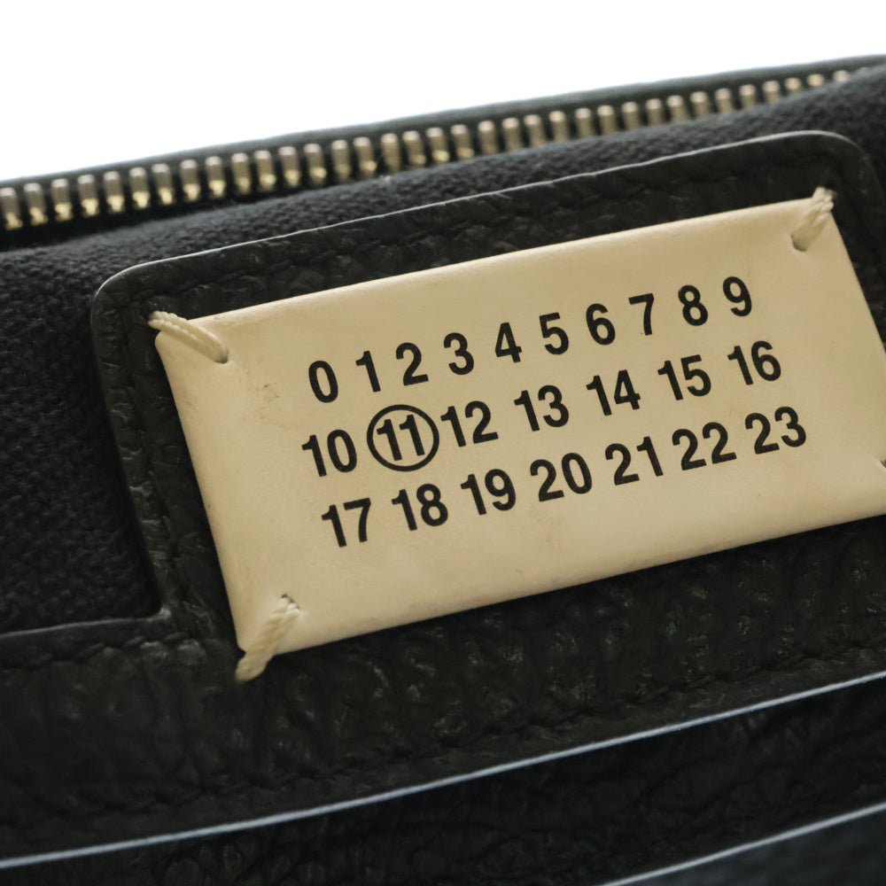 Maison Margiela 11(メゾンマルジェラ11) 5AC マイクロ チェーン ショルダーバッグ ハンドバッグ ブラック レザー