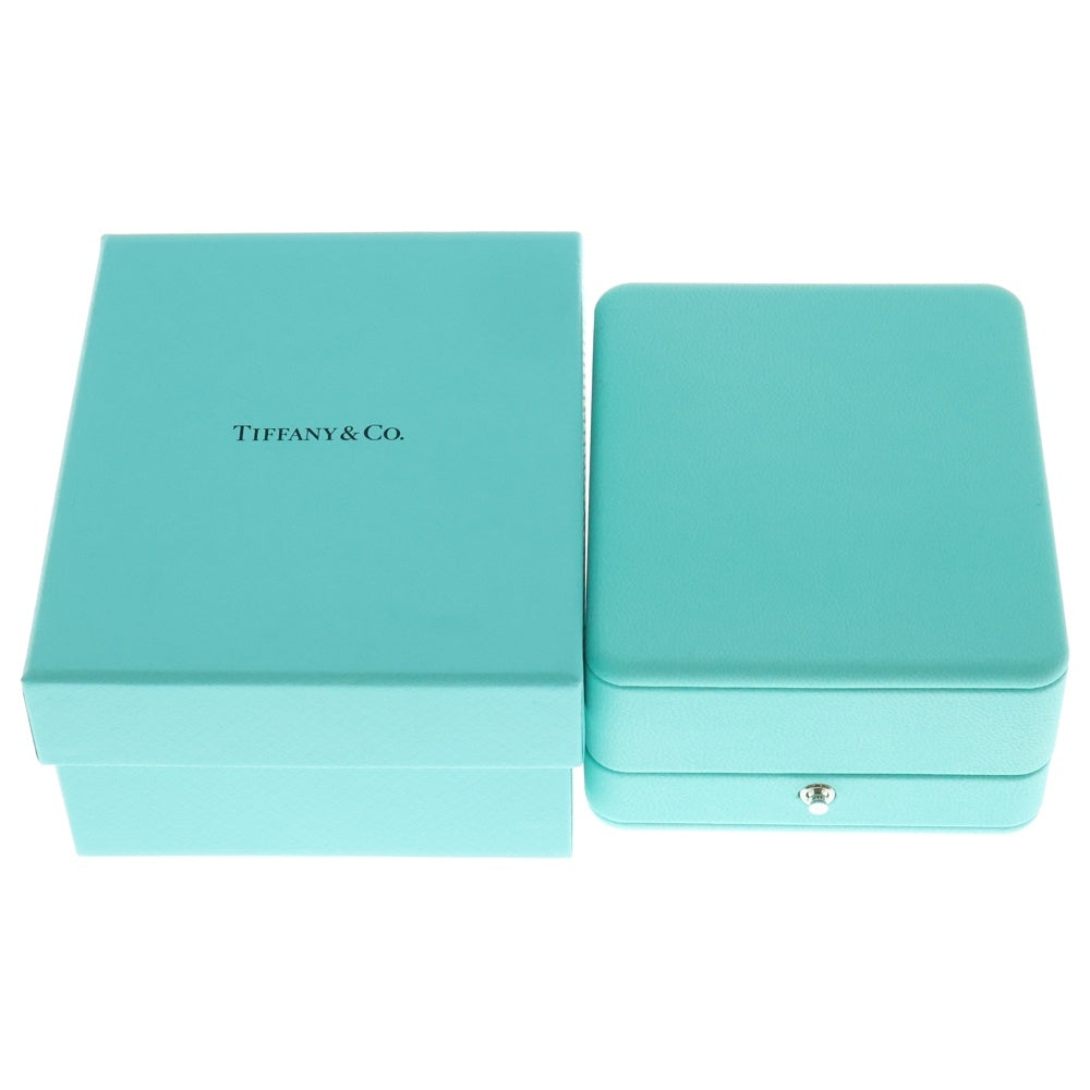 TIFFANY&Co(ティファニー) Tスマイル ミニ ダイヤ付チェーンネックレス ペンダント Au750WG ホワイトゴールド レディース