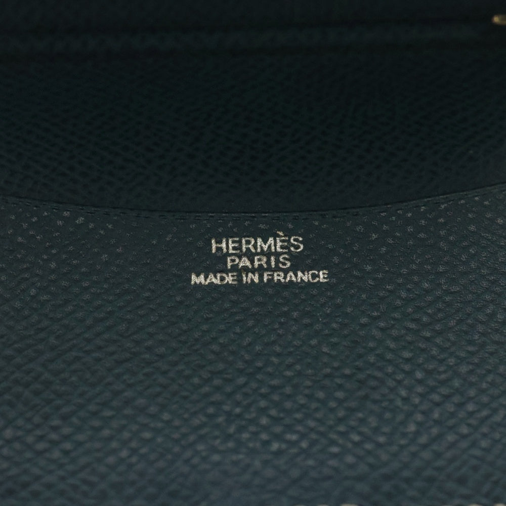 HERMES(エルメス) アジェンダ 手帳カバー ブックカバー ブルージーン エプソン シルバー金具 レザー O刻印 レディース