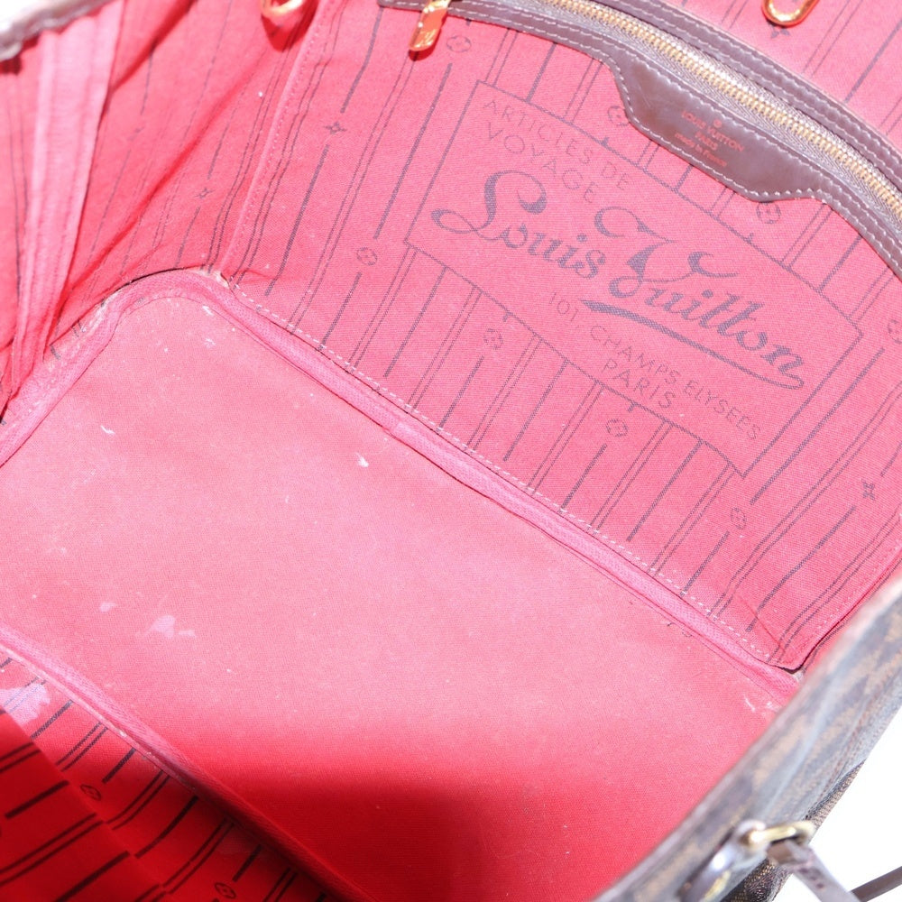 LOUIS VUITTON(ルイヴィトン) ダミエ ネヴァーフルMM ショルダーバッグ トートバッグ ブラウン PVCレザー N51105