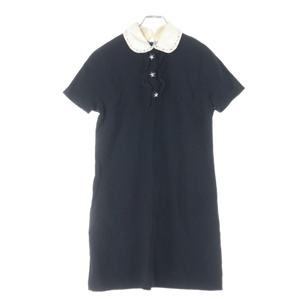 miumiu ビジュー ワンピース 美品 MIU MIU bijouワンピース Miumiu