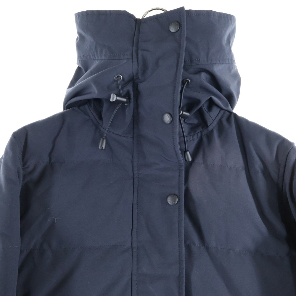 CANADA GOOSE(カナダグース) SHELBURNE PARKA シェルバーン パーカー フーデッド ジップアップ ダウン ロングジャケット コート ネイビー レディース 3802LA