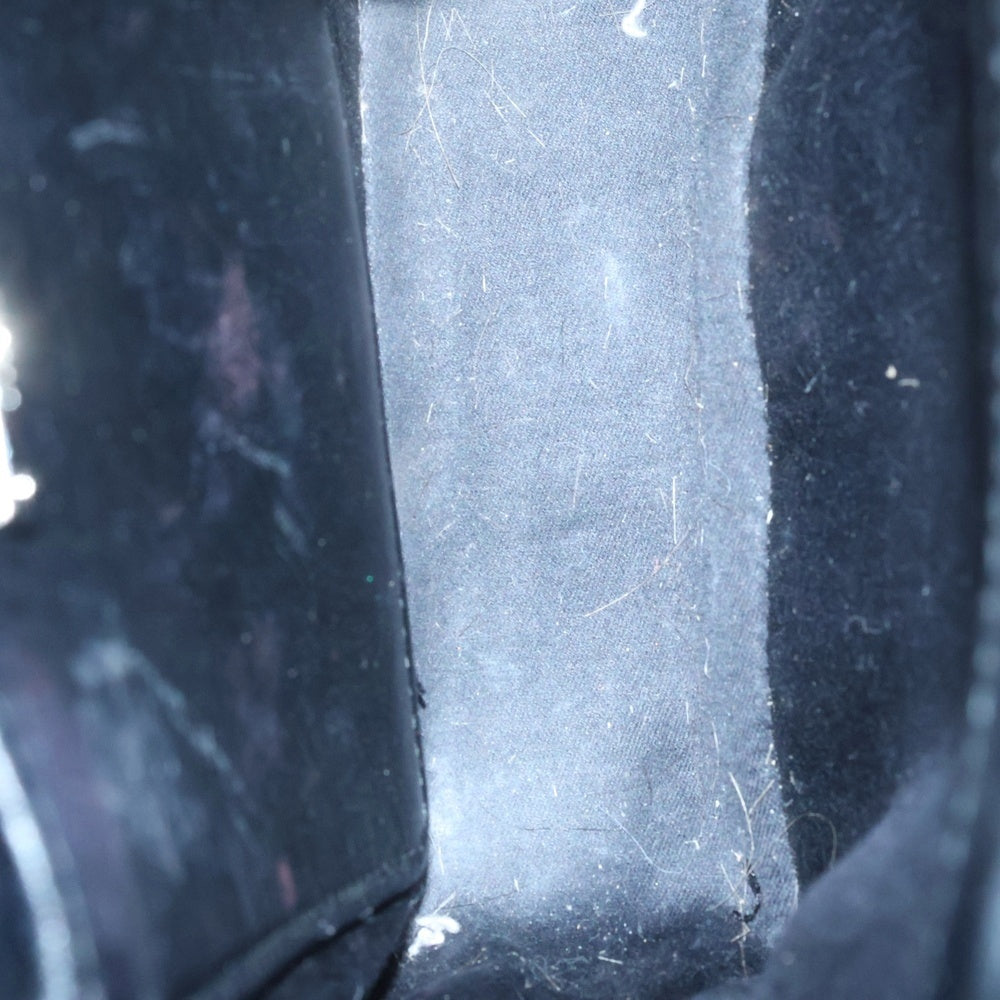 miumiu(ミュウミュウ) マテラッセ クリスタル 2WAYショルダーバック ハンドバッグ チェーンバッグ ミニバッグ ブラック シルバー金具 レザー 5BA220