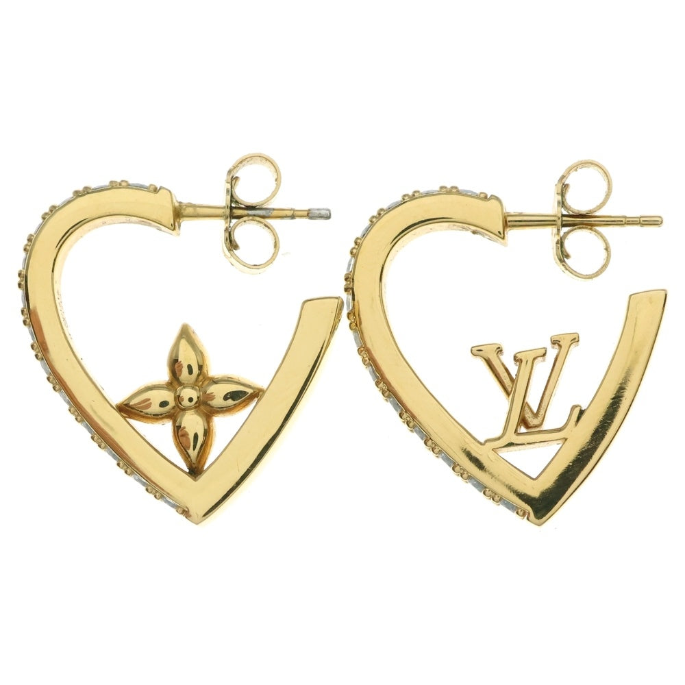 LOUIS VUITTON(ルイヴィトン) マイLVラブ ピアス イヤーアクセサリー ゴールド GP M01616