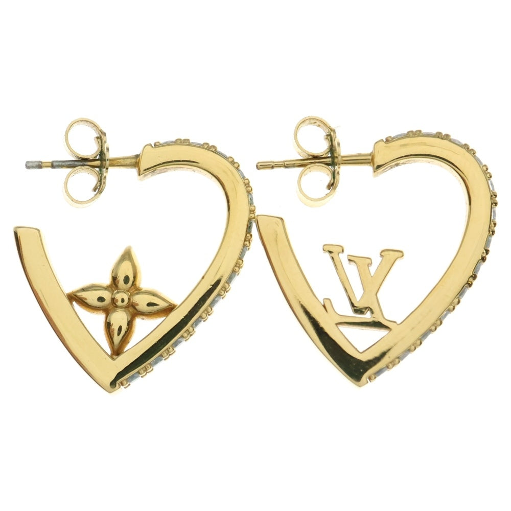 LOUIS VUITTON(ルイヴィトン) マイLVラブ ピアス イヤーアクセサリー ゴールド GP M01616