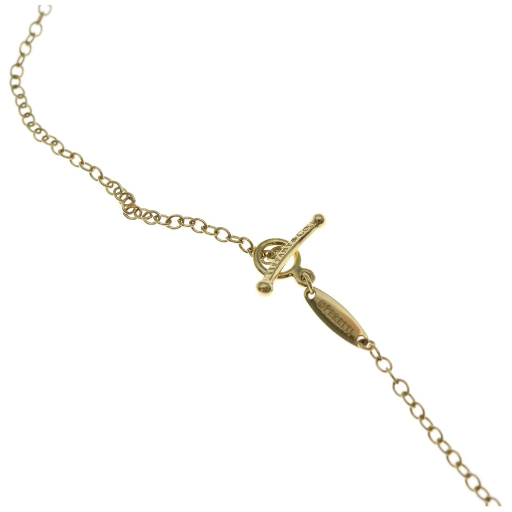 TIFFANY&Co(ティファニー) バイザヤード スプリンクル 12P ダイヤモンド付チェーンネックレス K18YG イエローゴールド レディース