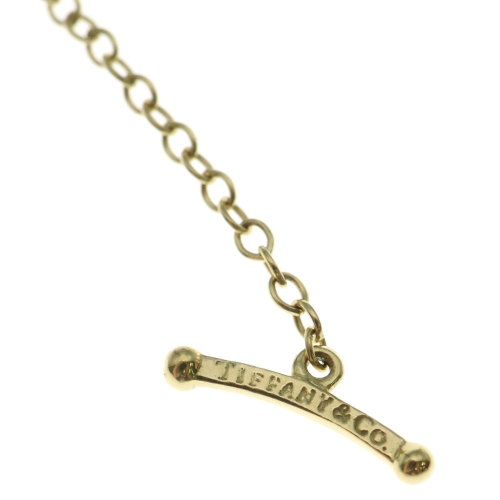 TIFFANY&Co(ティファニー) バイザヤード スプリンクル 12P ダイヤモンド付チェーンネックレス K18YG イエローゴールド レディース