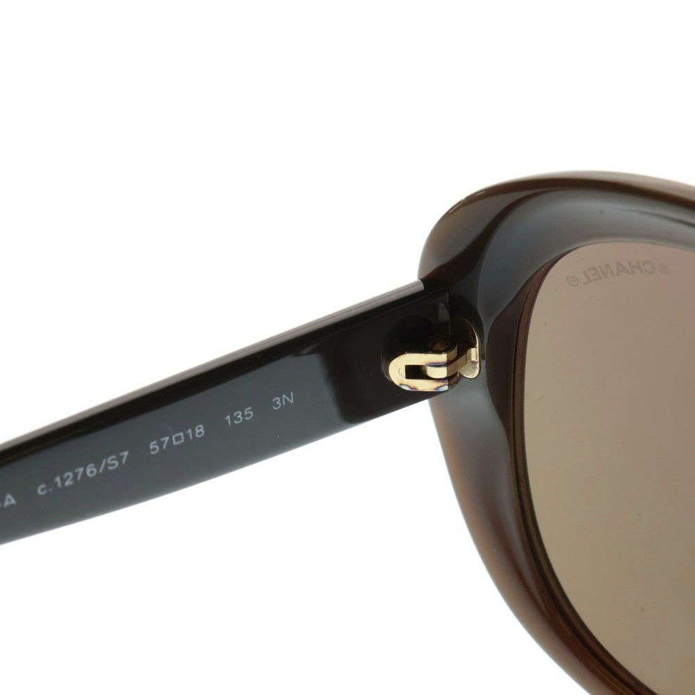 CHANEL(シャネル) ココマーク サングラス ブラウンフレーム ブラウンレンズ 57□18 5312‐A