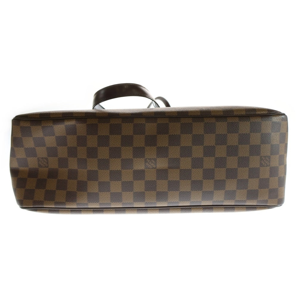 LOUIS VUITTON(ルイヴィトン) ダミエ パリオリGM トートバッグ ハンドバッグ ブラウン レザー×PVC ゴールド金具 N51124