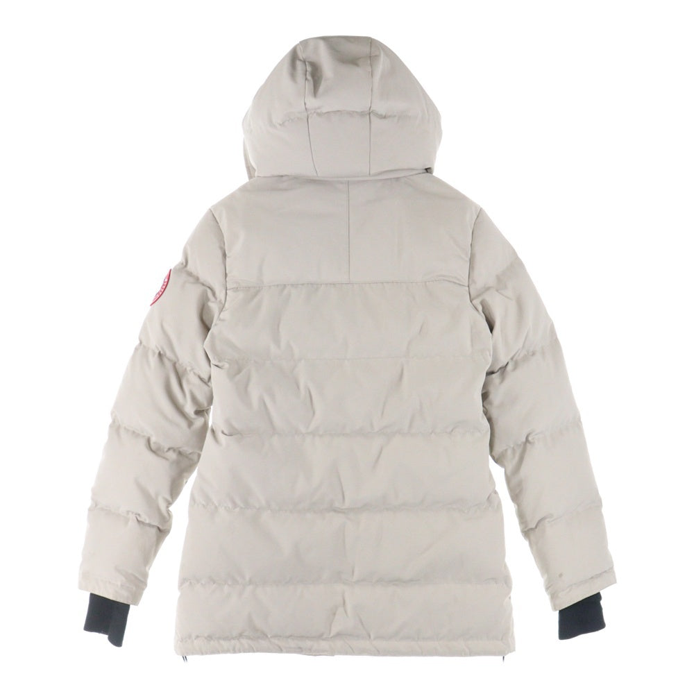 CANADA GOOSE(カナダグース) SOLARIS PARKA ソラリス パーカー フーデッド ジップアップ ダウン ロングジャケット コート ベージュ 3034L