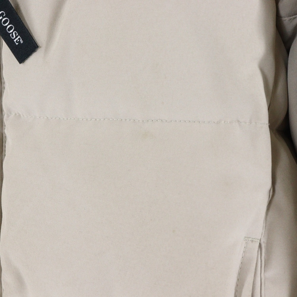 CANADA GOOSE(カナダグース) SOLARIS PARKA ソラリス パーカー フーデッド ジップアップ ダウン ロングジャケット コート ベージュ 3034L
