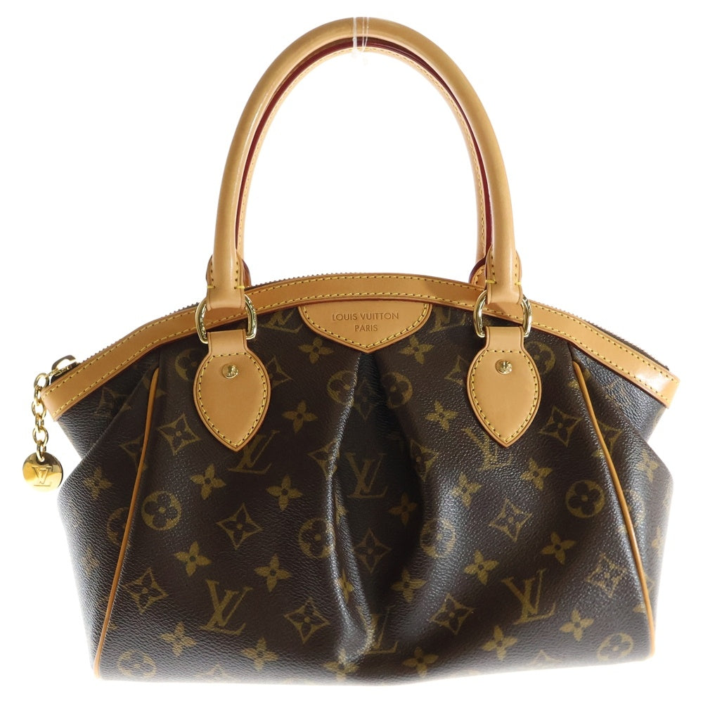LOUIS VUITTON(ルイヴィトン) モノグラム ティボリPM ブラウン PVC ハンドバッグ M40143