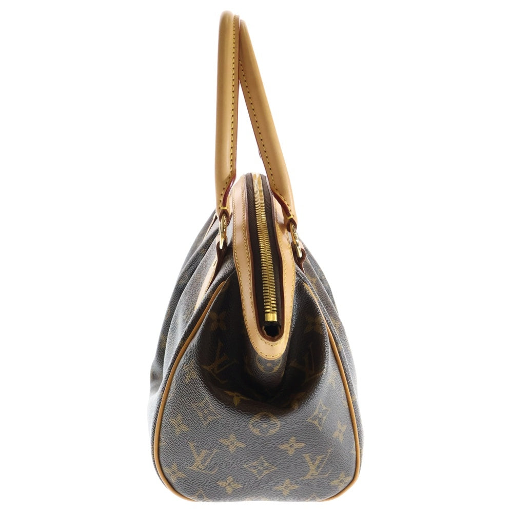 LOUIS VUITTON(ルイヴィトン) モノグラム ティボリPM ブラウン PVC ハンドバッグ M40143
