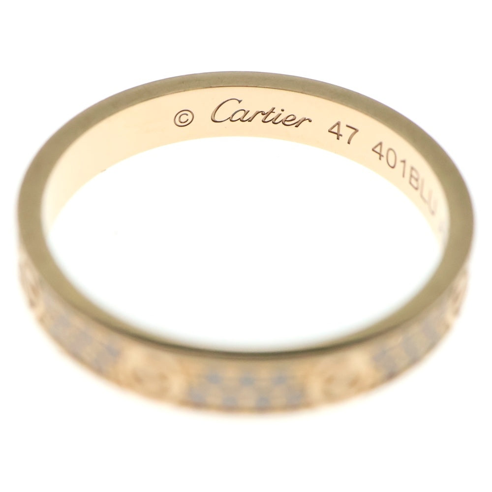Cartier(カルティエ) ミニラブ パヴェダイヤ リング K18 Au750 PG ピンクゴールド 指輪