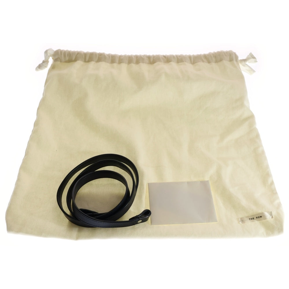 THE ROW(ザロウ) ソフトマルゴー 10 2WAY ハンドバッグ ショルダーバッグ ブラック レザー