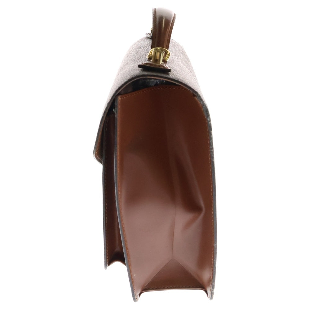 LOUIS VUITTON(ルイヴィトン) モノグラム モンソー レザー2WAYハンドバッグ ショルダーバッグ ブラウン M51185