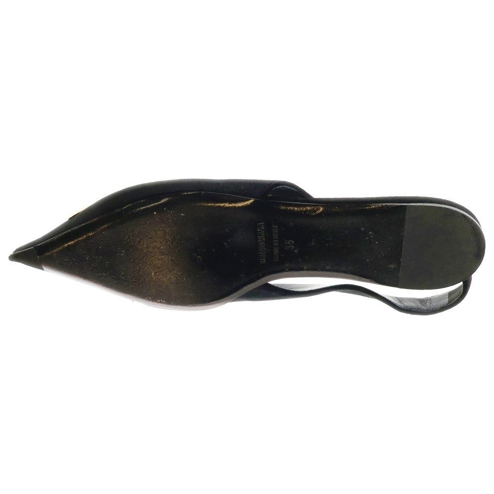 BALENCIAGA(バレンシアガ) BB ナイフベロア ミュール ポインテッドトゥ パンプス 525965 ブラック レディース