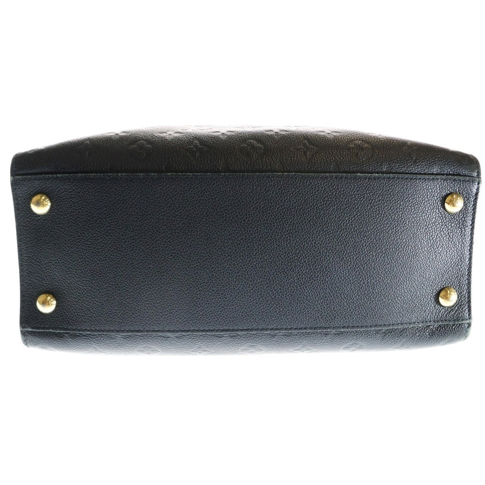 LOUIS VUITTON(ルイヴィトン) モノグラム アンプラント ポンヌフGM 2WAY レザーハンドバッグ ショルダーバッグ ブラック M41753