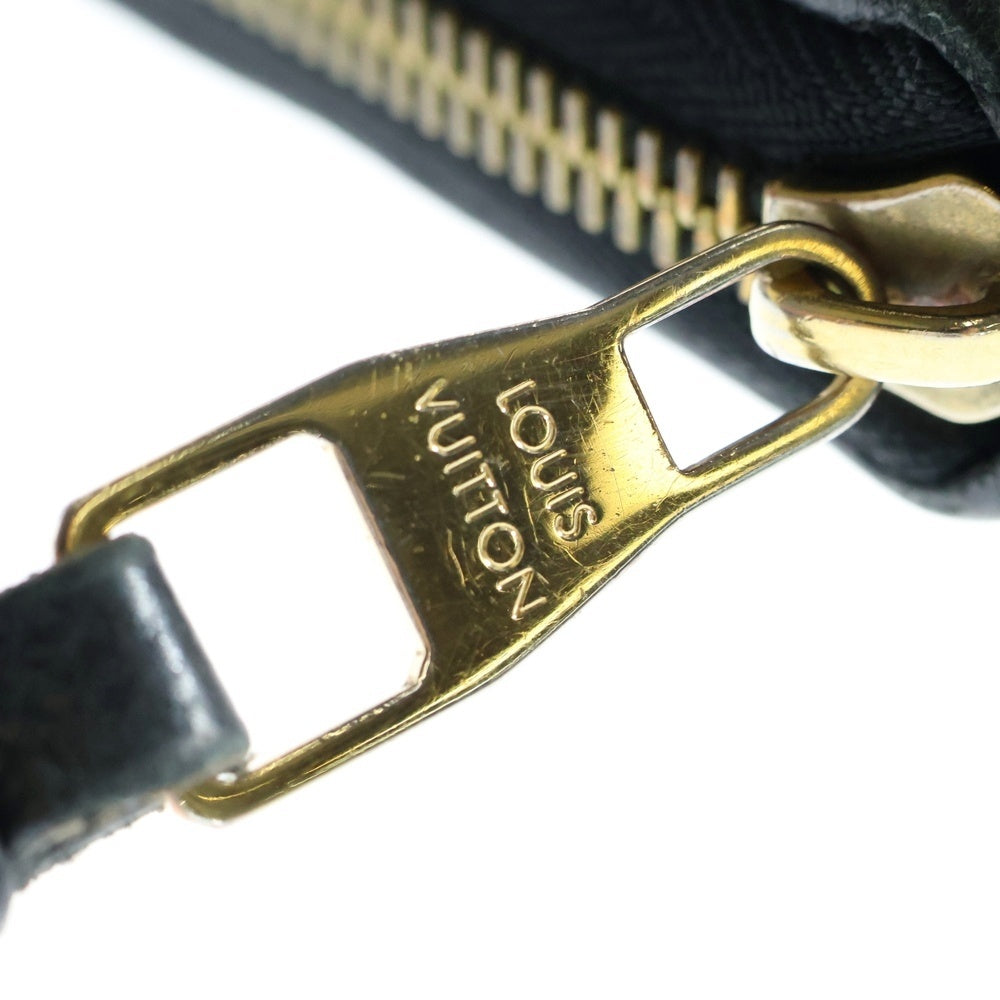LOUIS VUITTON(ルイヴィトン) モノグラム アンプラント レザー ジッピーロングウォレット ノワール 長財布 ゴールド金具 ブラック M61864