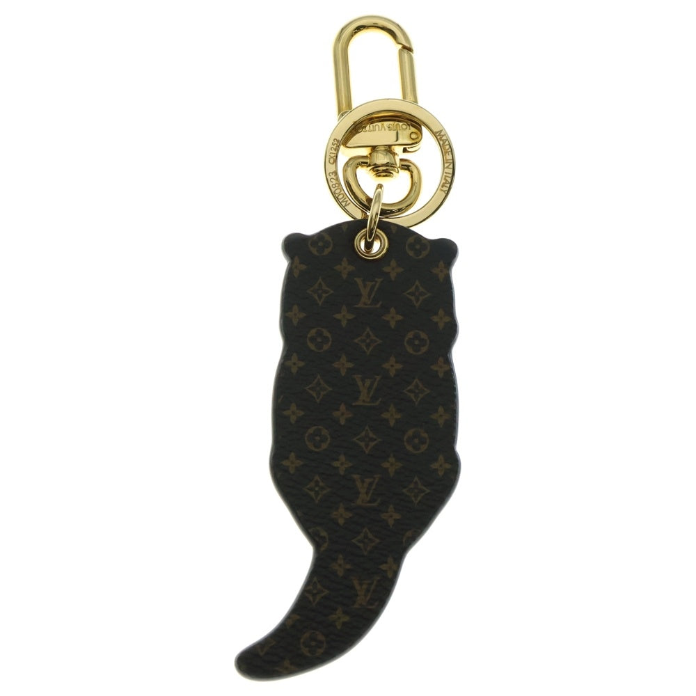 LOUIS VUITTON(ルイヴィトン) モノグラム ポルトクレ・オッター キーホルダー ブラウン M00823