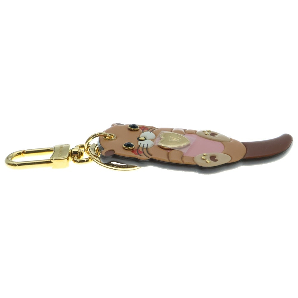 LOUIS VUITTON(ルイヴィトン) モノグラム ポルトクレ・オッター キーホルダー ブラウン M00823