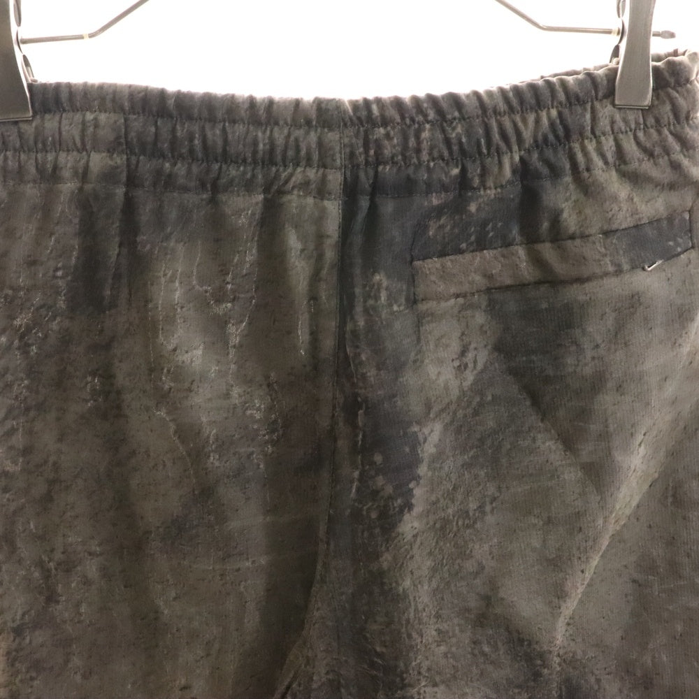 LOUIS VUITTON(ルイヴィトン) 18AW 総柄プリントチュール レイヤード ハーフ ショート パンツ ショーツ ブラウン RM182 HUV HFP71W