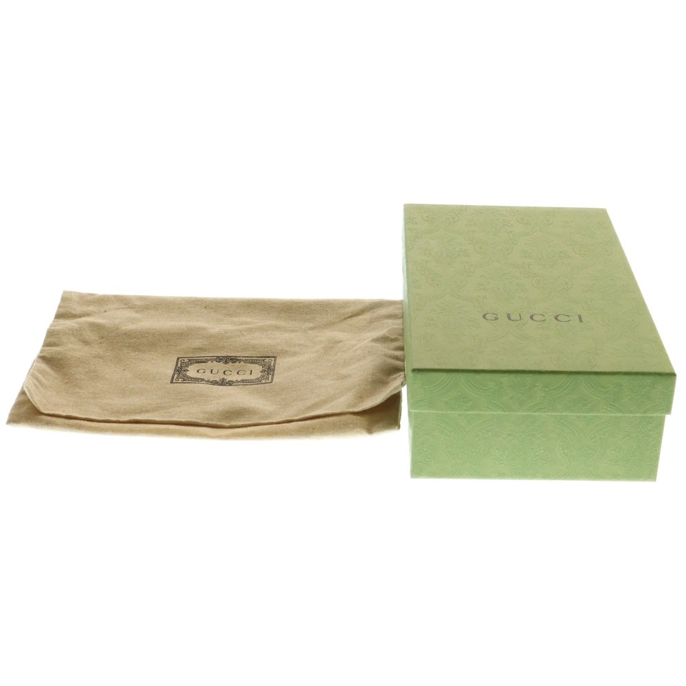 GUCCI(グッチ) ジャッキー1961 チェーンウォレット バイカラー ショルダーバッグ ブラック×ホワイト レザー 252681