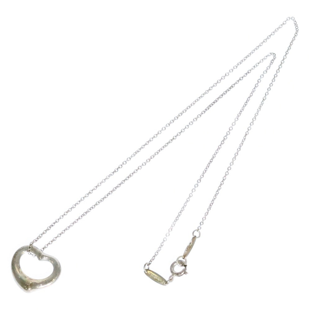 TIFFANY&Co(ティファニー) オープンハート ネックレス ペンダント シルバー Ag925 SV
