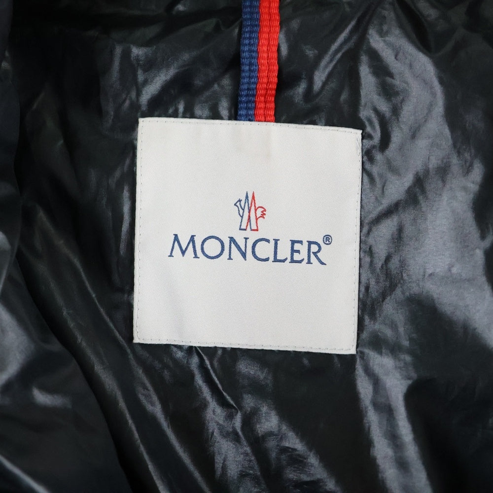 MONCLER(モンクレール) Boys Down Padded Klopas Short Parka ボーイズ ダウン パテッド クロパス ショート パーカー ブラック キッズ J29541A00033