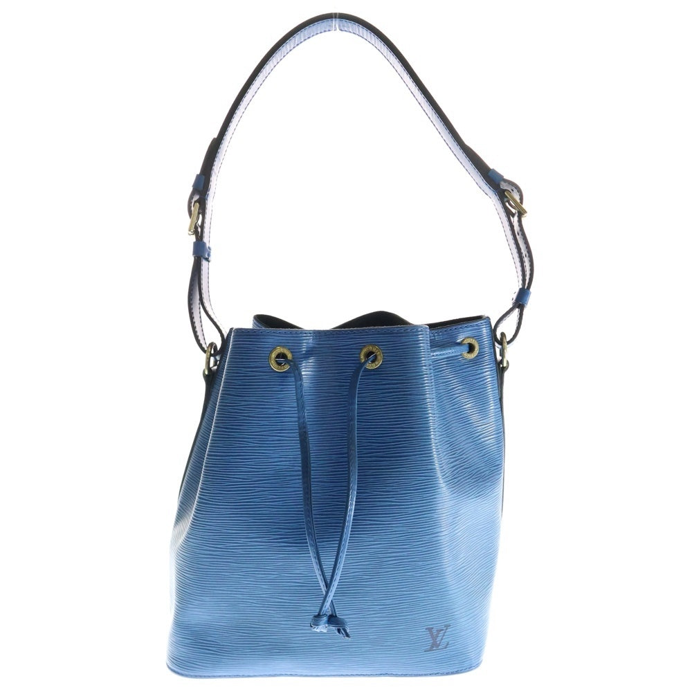 LOUIS VUITTON(ルイヴィトン) ノエ エピレザー トレド ワンショルダーバッグ ゴールド金具 ブルー M44005