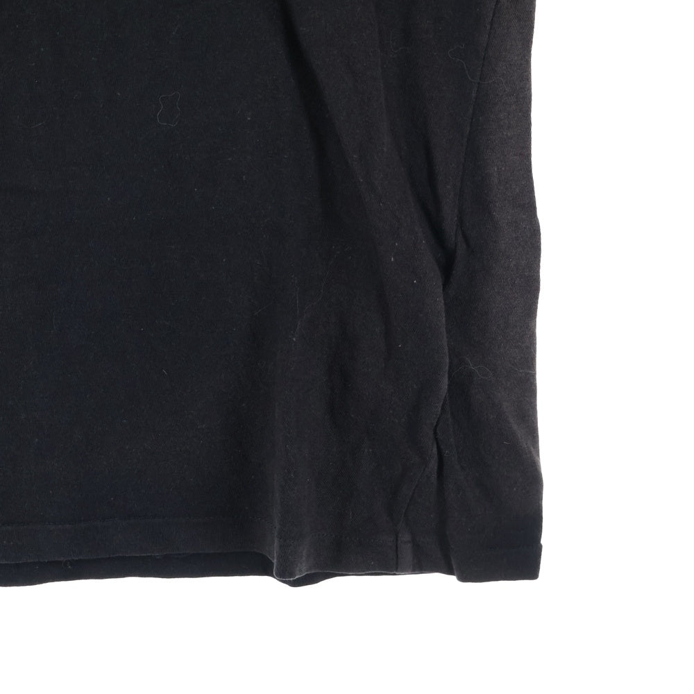 Christian Dior(クリスチャンディオール) ロゴクルーネック半袖フォトTシャツ カットソー ブラック 853T03TY428