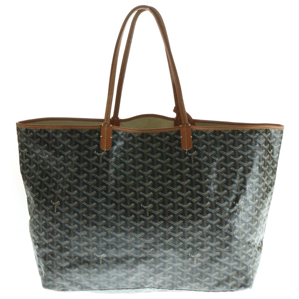 GOYARD(ゴヤール) サンルイGM ポーチ付PVCトートバッグ ブラウン/ブラック
