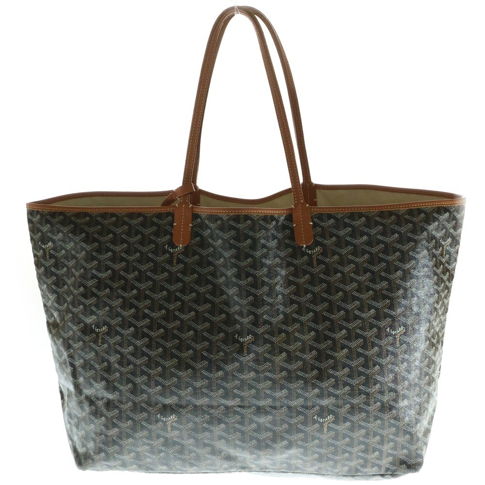 GOYARD(ゴヤール) サンルイGM ポーチ付PVCトートバッグ ブラウン/ブラック