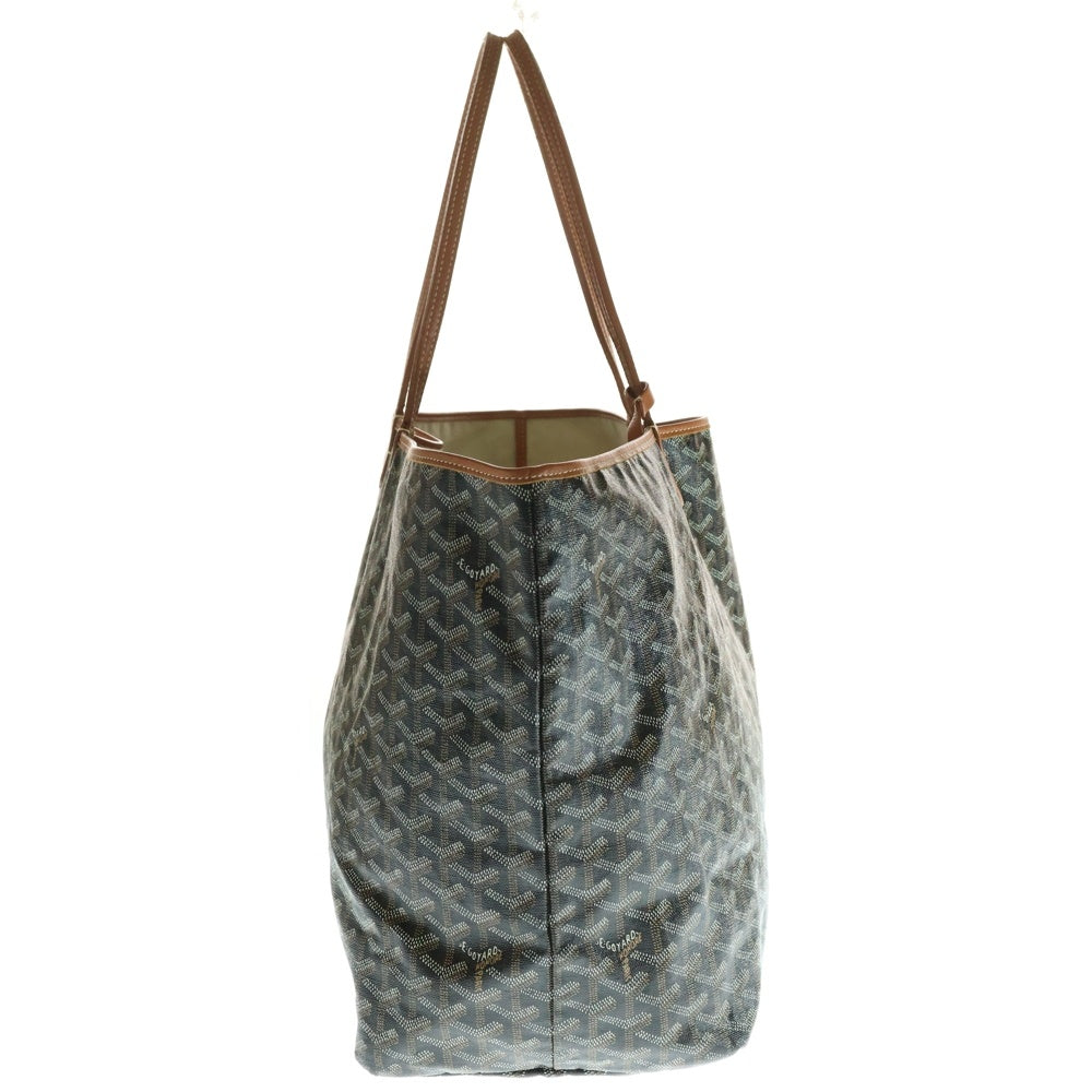 GOYARD(ゴヤール) サンルイGM ポーチ付PVCトートバッグ ブラウン/ブラック
