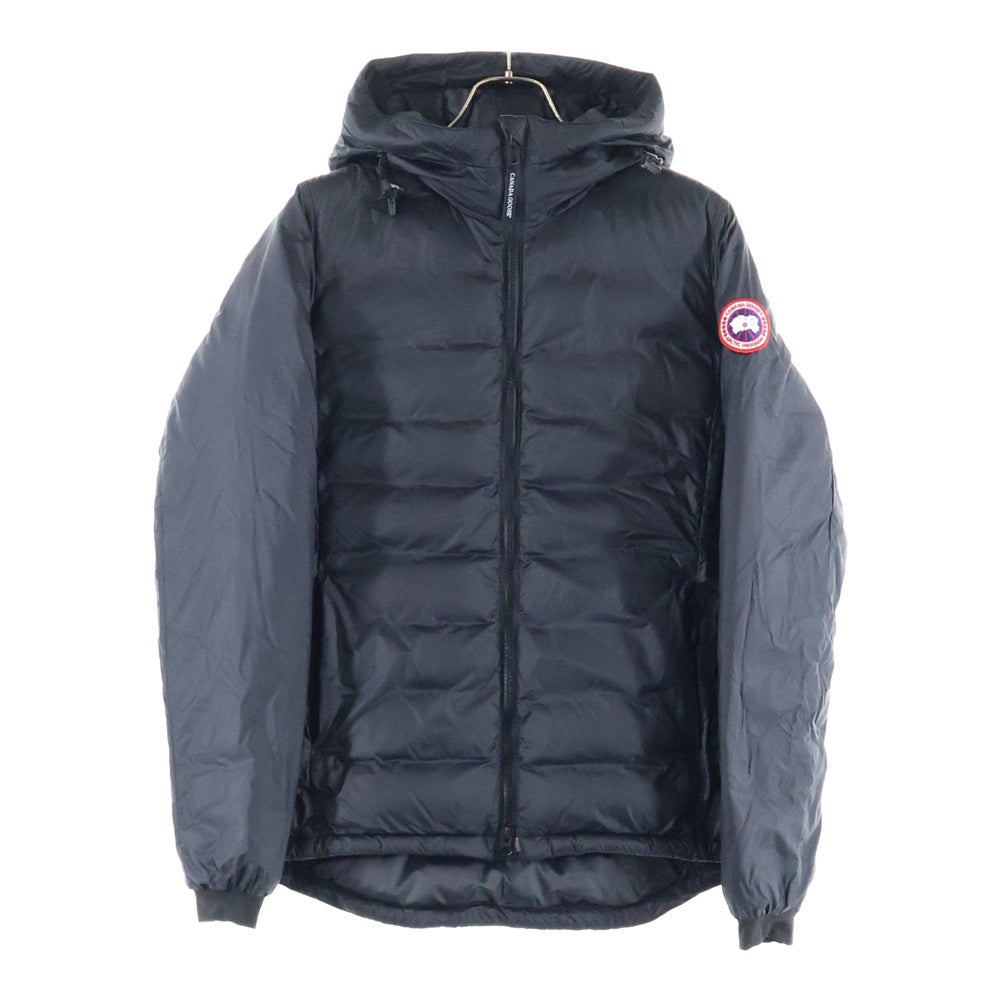 CANADA GOOSE(カナダグース) CAMP HOODY JACKET キャンプ フーディー ジップアップ ダウンジャケット ブラック レディース 5078L