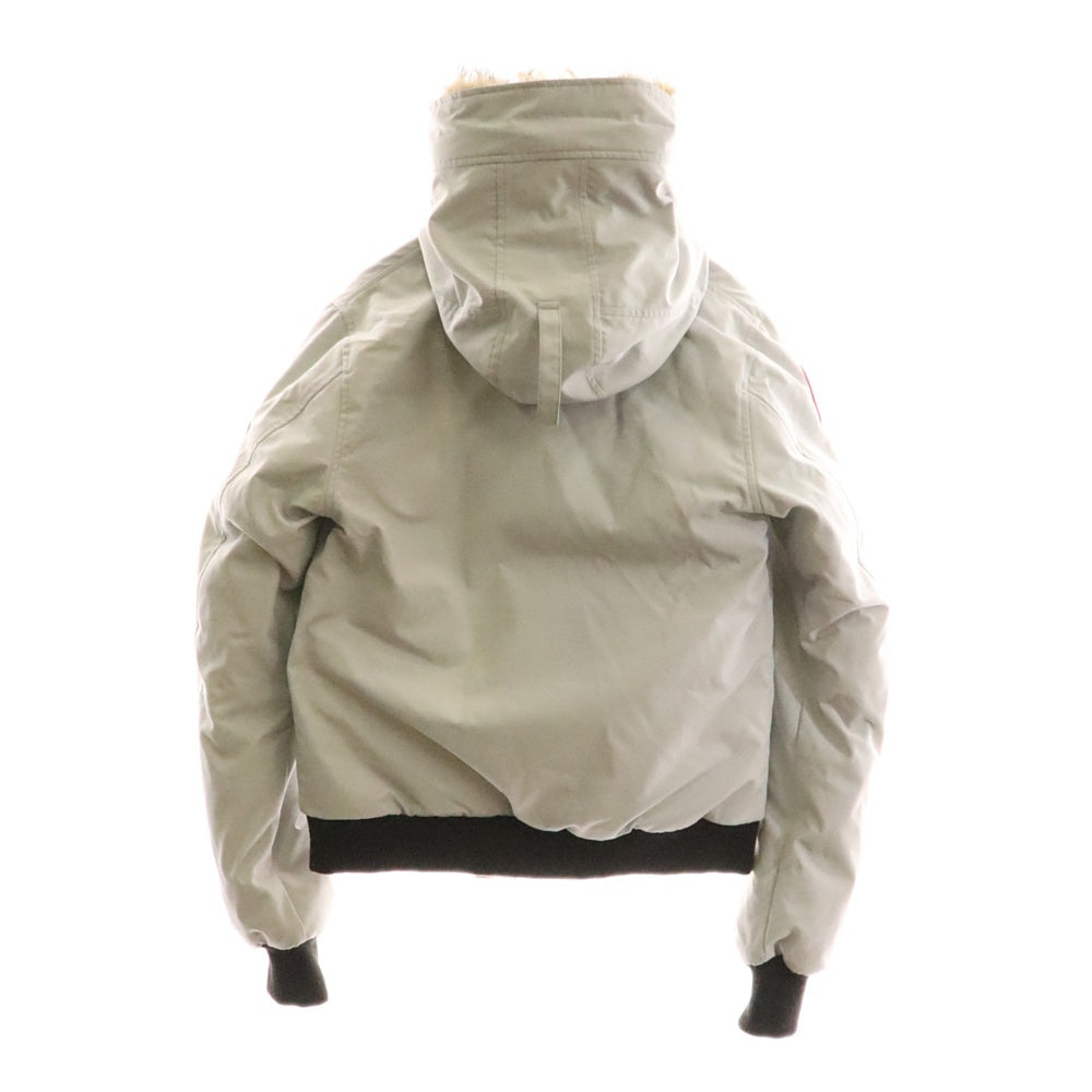 CANADA GOOSE(カナダグース) LABRADOR BOMBER ラブラドール ボンバー ファー フーデッド ジップアップ ダウンジャケット グレー 7967JL