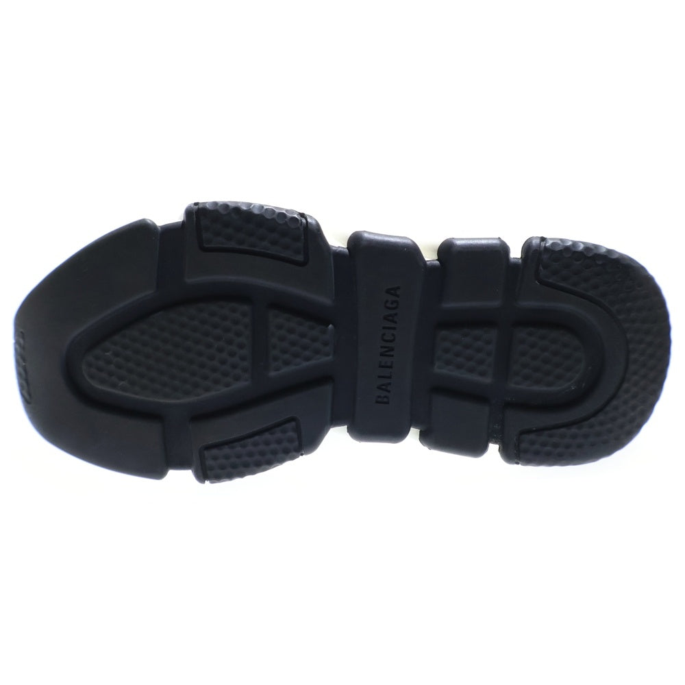 BALENCIAGA(バレンシアガ) SPEED TRAINER スピードトレーナー ロゴプリント ニット ソックス ハイカットシューズ スニーカー ブラック レディース