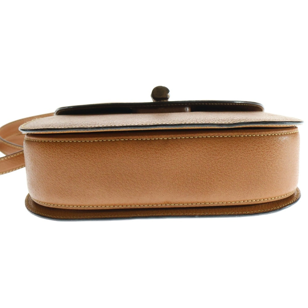 GUCCI(グッチ) オールドグッチ バンブー ハンドバッグ ショルダーバッグ ブラウン ゴールド金具 レザー 000‐2113‐0633