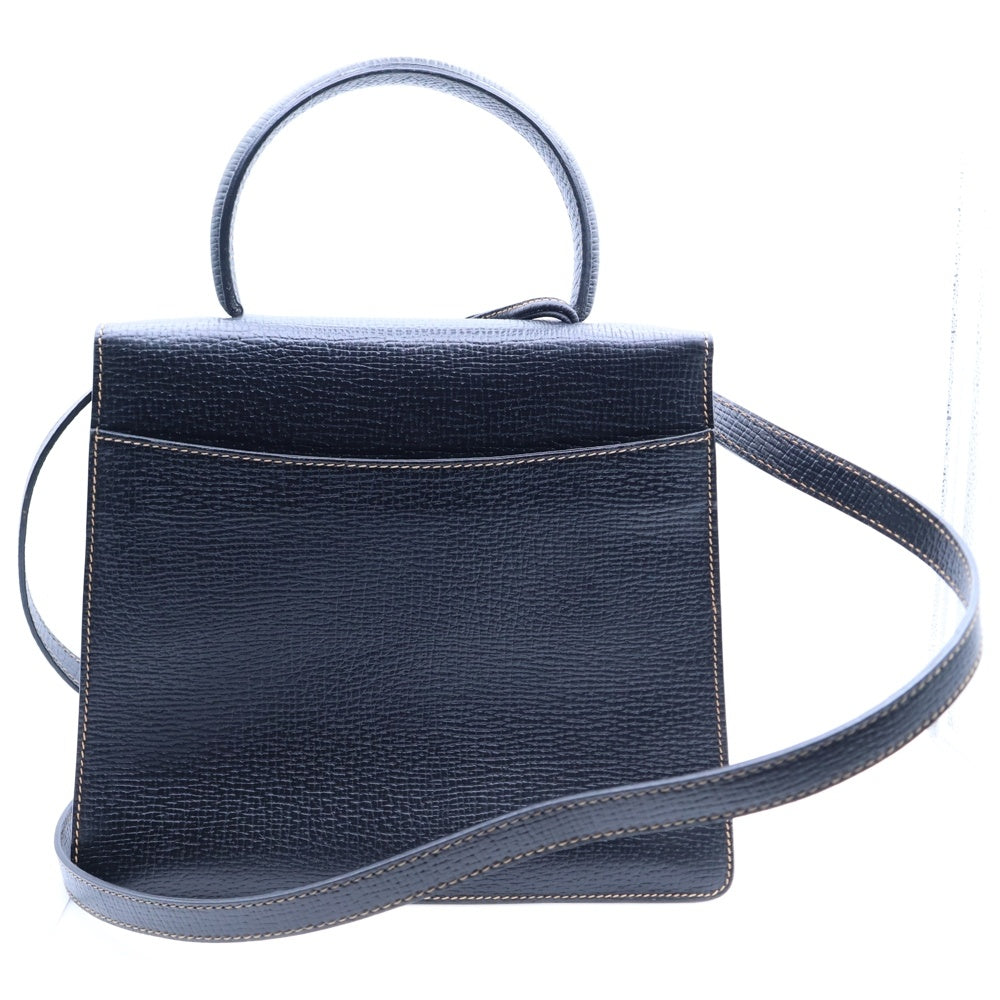 LOEWE(ロエベ) バルセロナ ショルダーバッグ ブラック レザー トップハンドル