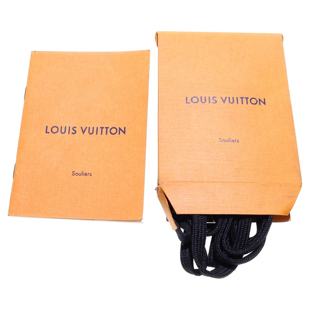LOUIS VUITTON(ルイヴィトン) モノグラム エクリプス マッチアップ ライン スニーカー ブラック レザー