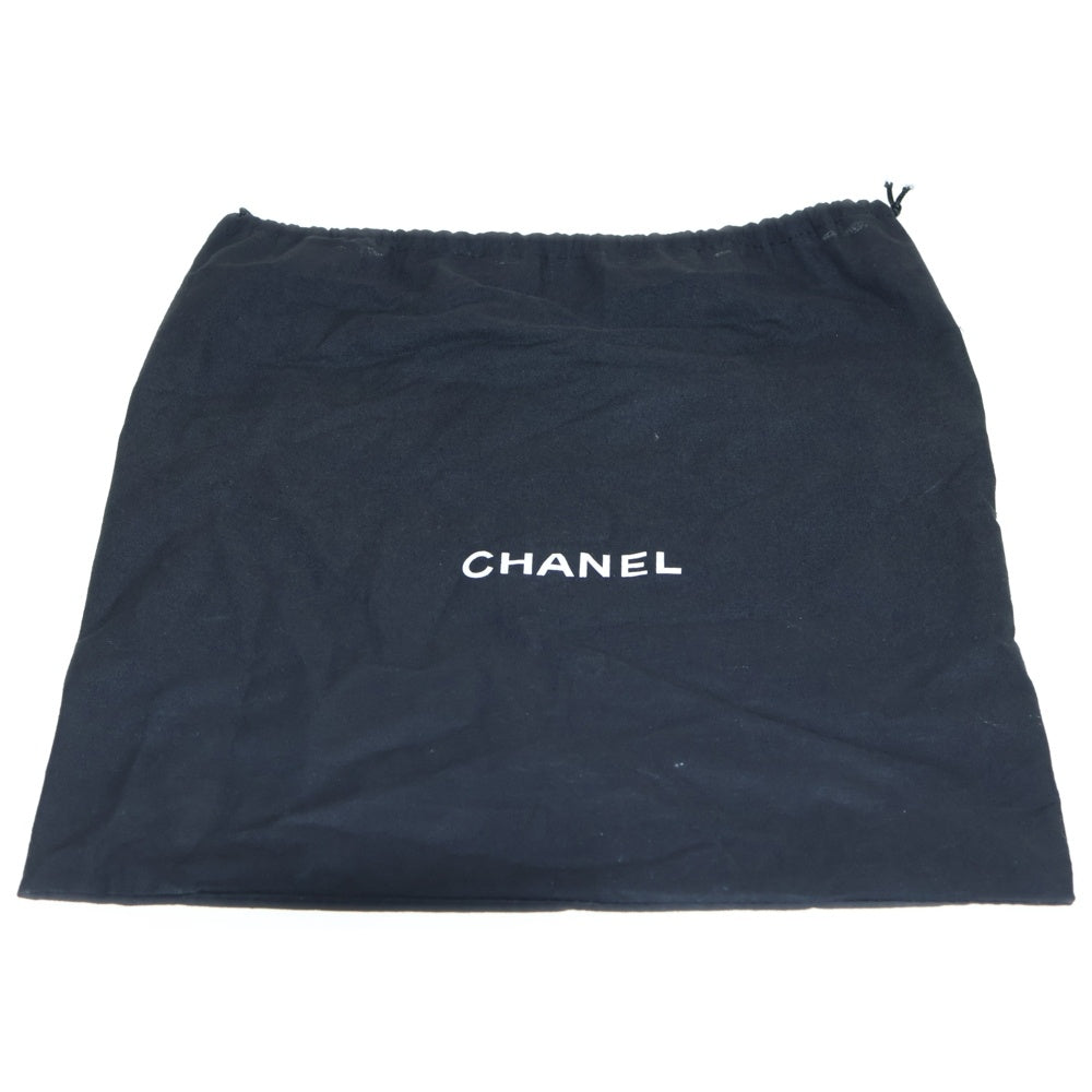 CHANEL(シャネル) ココマーク デカマトラッセ30 ラムスキン レザー SフラップWショルダーバッグ ブラック レディース