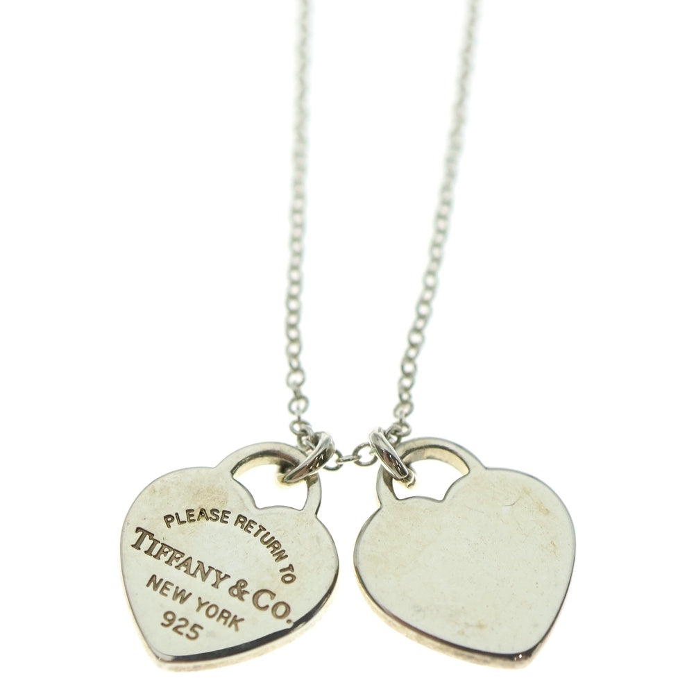 TIFFANY & Co.(ティファニー) リターン トゥ ダブルハート ネックレス ペンダント Ag925 SV シルバー