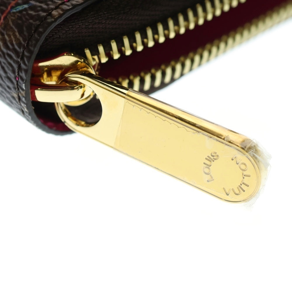 LOUIS VUITTON(ルイヴィトン) LV モノグラム ジッピーウォレット ラウンドファスナー長財布 ブラウン PVCレザー RFID M14162
