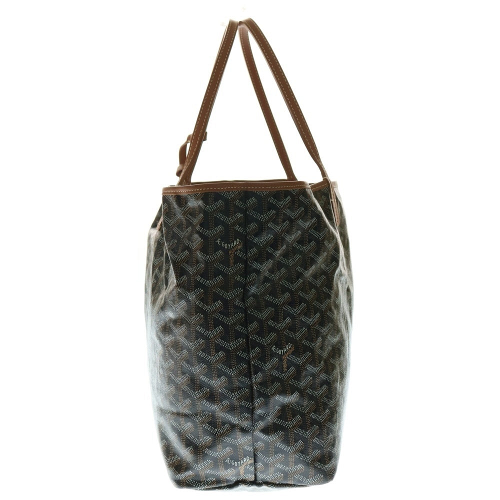 GOYARD(ゴヤール) サンルイPM ポーチ付 レザートートバッグ ブラウン
