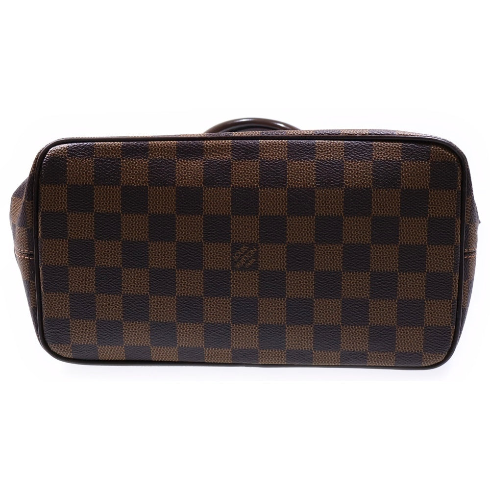 LOUIS VUITTON(ルイヴィトン) ダミエ サレヤPM トートバッグ ハンドバッグ ブラウン ゴールド金具 レザー×PVC N51183