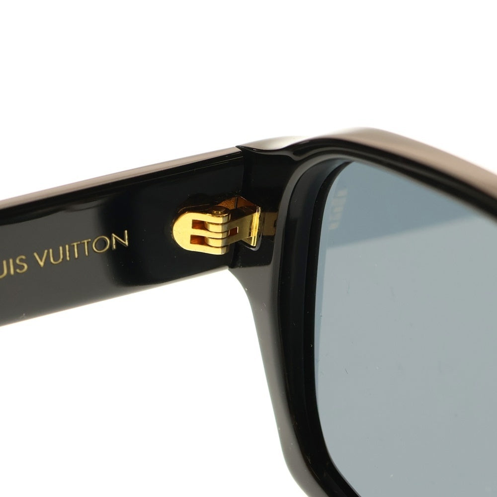 LOUIS VUITTON(ルイヴィトン) LVコンフィデンススクエア サングラス ブラックフレーム ブラックレンズ ゴールド金具 Z2675U