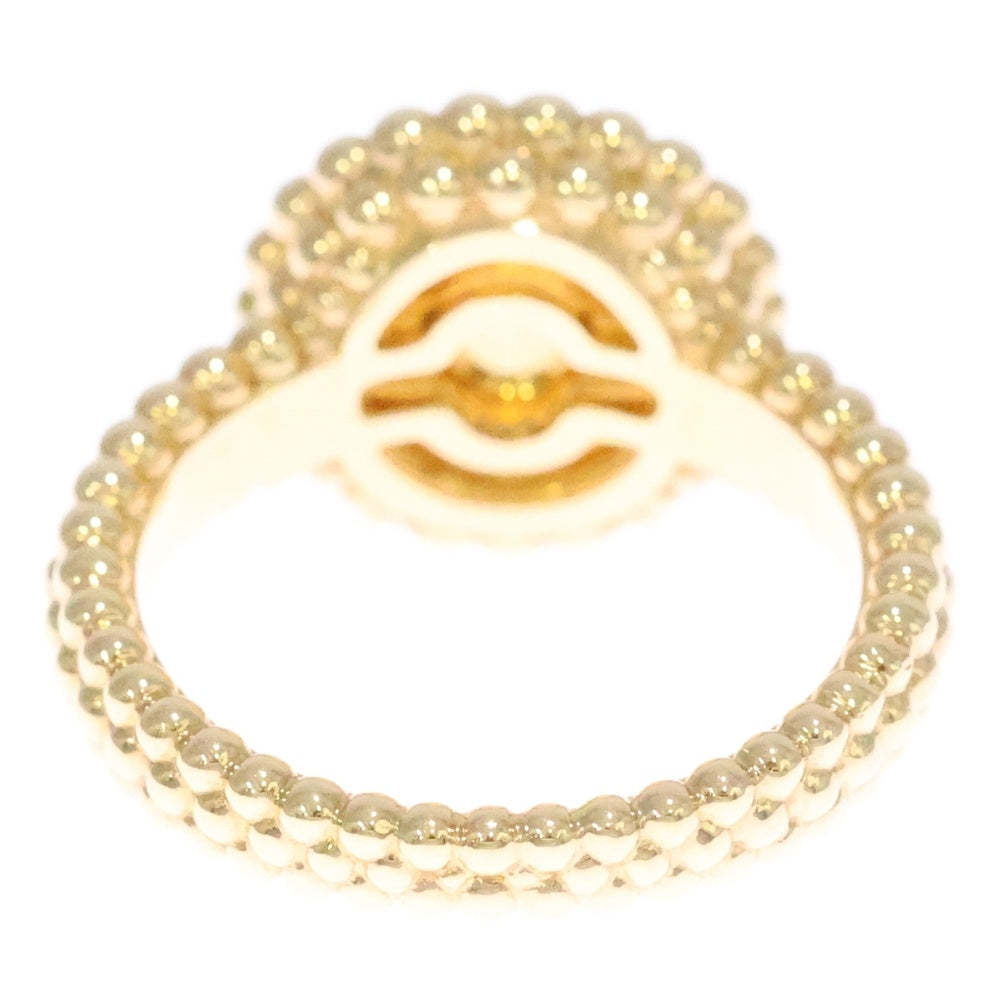 Van Cleef & Arpels(ヴァンクリーフアンドアーペル) ペルレ クルール マラカイト イエローゴールド Au750YG #52 VCARP4DP52 指輪 ジュエリー