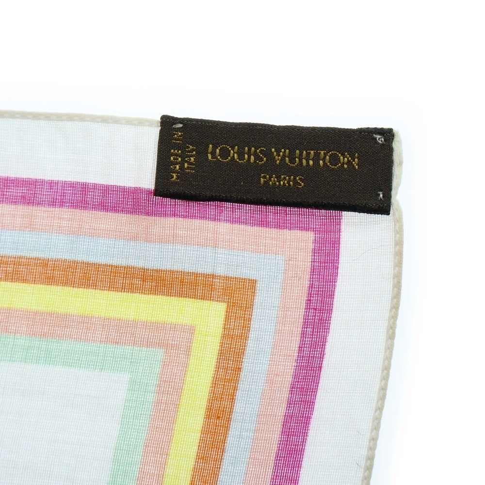 LOUIS VUITTON(ルイヴィトン) モノグラム ミニ ミニ・カレ ブロン マルチカラー スカーフ シルク M71913