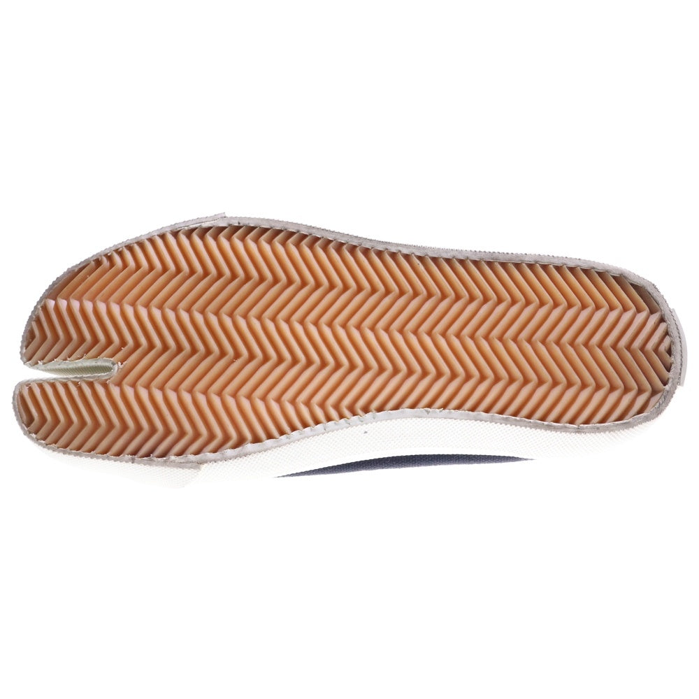 Maison Margiela 1(メゾンマルジェラ) Tabi キャンバス レースアップ ローカットシューズ スニーカー ブラック レディース